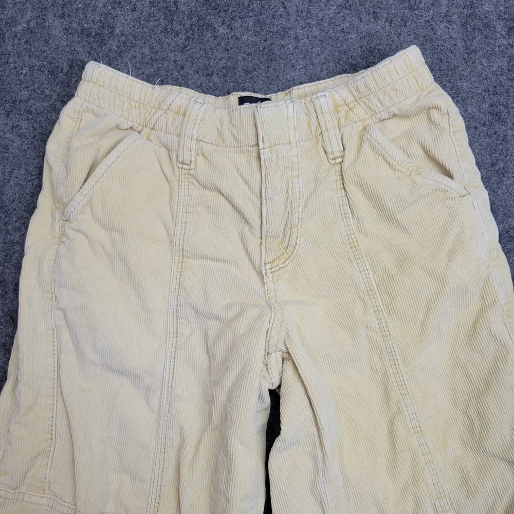 BDG Urban Outfitters Pants Womens XS Khaki Corduroy Y2K Cargo Pockets Street - Picture 4 of 12